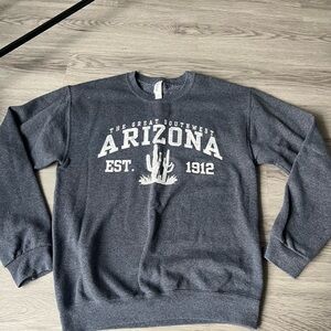 Arizona Dark Gray Crewneck Sweater